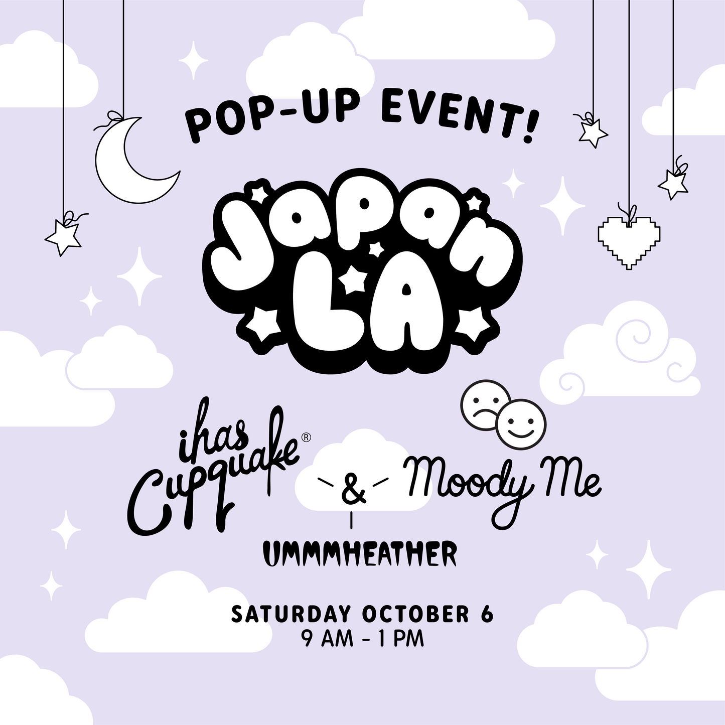 iHasCupquake x Moody Me Pop-up!