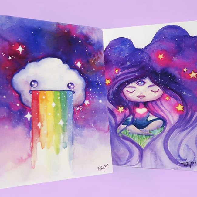 Dream Puff, Starry Eyes, & Taurus Prints