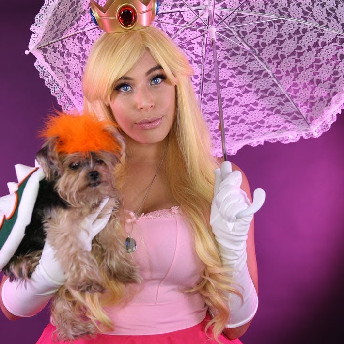 DIY Bowser & Peach Costume