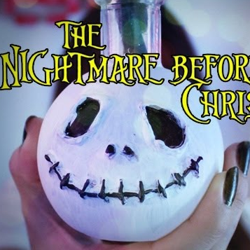 Nightmare Before Christmas Flower Pot