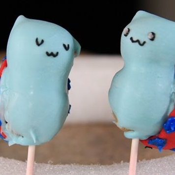 Catbug Cake Pops – Quake n Bake