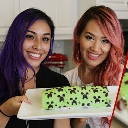 Minecraft Creeper Roll Cake w/AnneOrShine – Quake n Bake