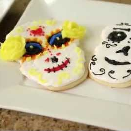 The Book of Life: Sugar Skull Cookies – Quake n Bake