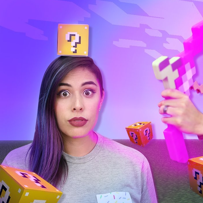 Minecraft Enchanted Bow & Lucky Blocks