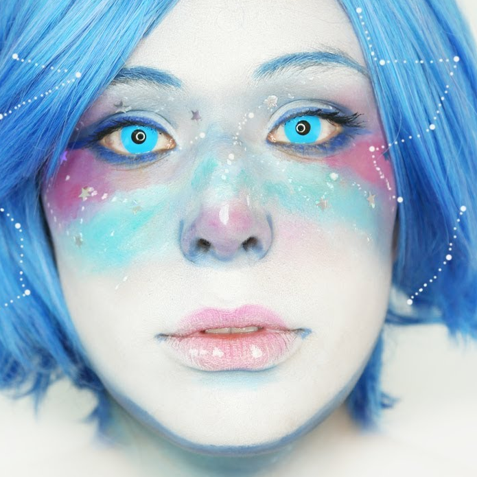 Recreating Qinni’s Art on My Face