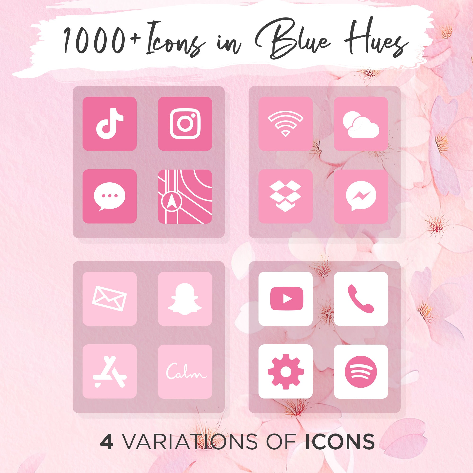 Pink Aesthetic iPhone Icon Set – iHasCupquake