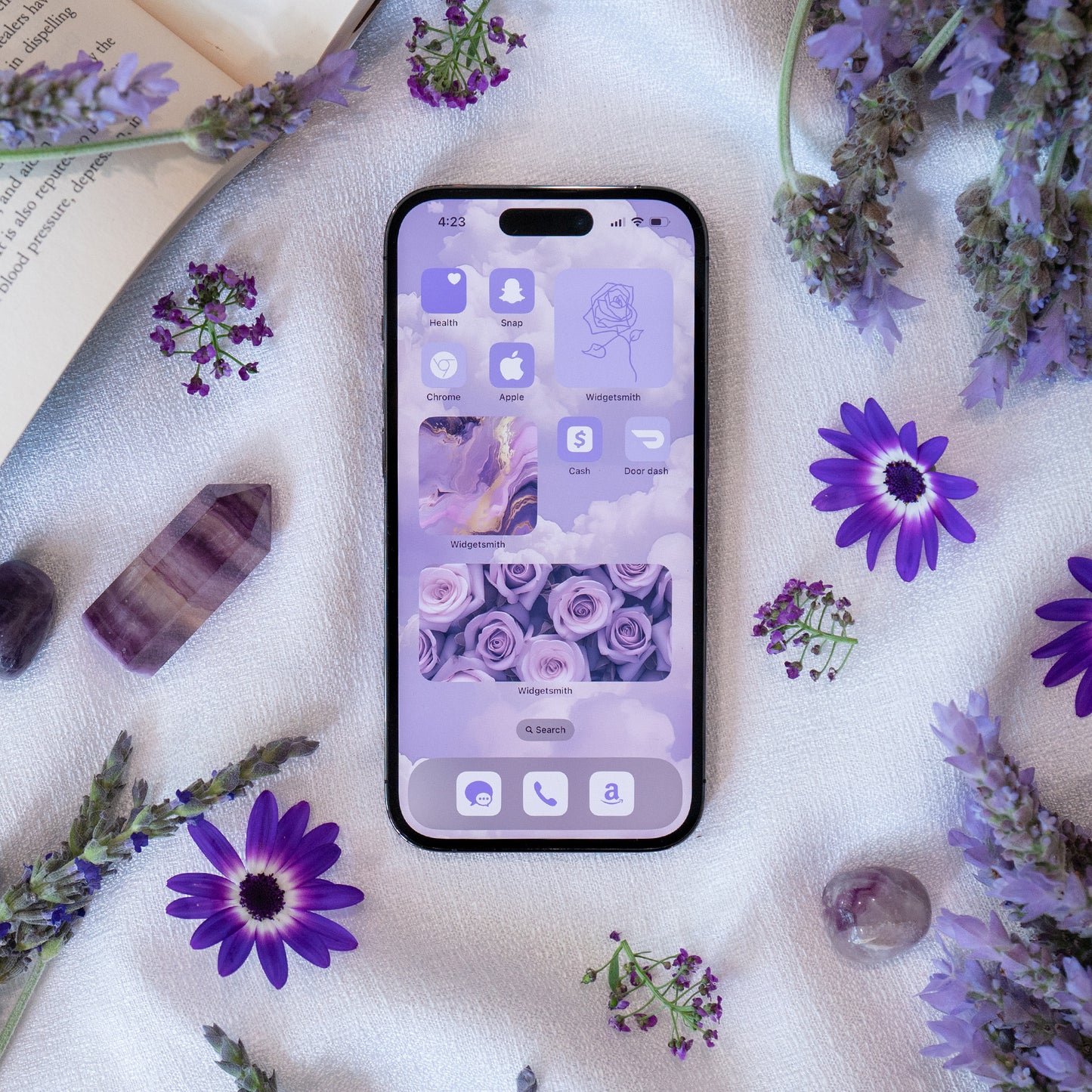 
                  
                    Purple Aesthetic iPhone Icon Set
                  
                