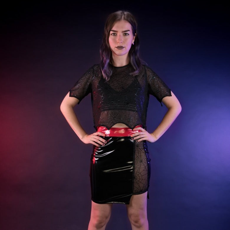 Black Widow Skirt by Moody Me