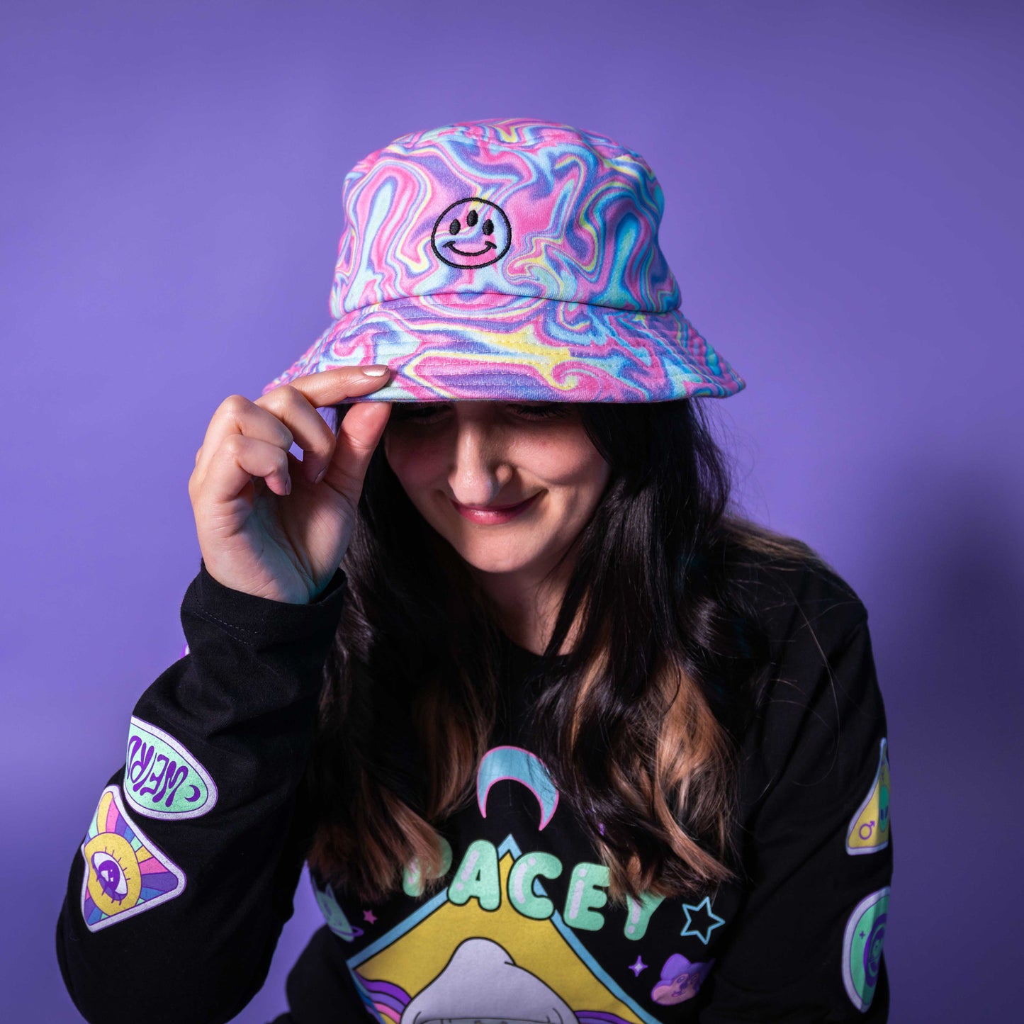 
                  
                    Weird n Wavy Bucket Hat (Cupquake x LaurenZSide)
                  
                