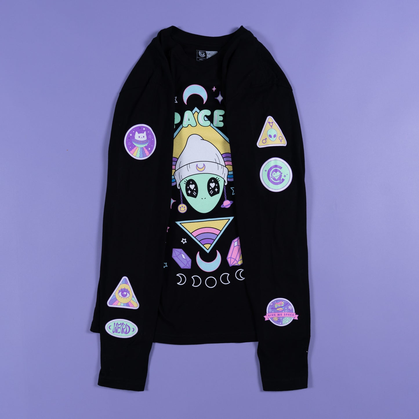 
                  
                    Space Cadet Long Sleeve Tee (Cupquake x LaurenZSide)
                  
                