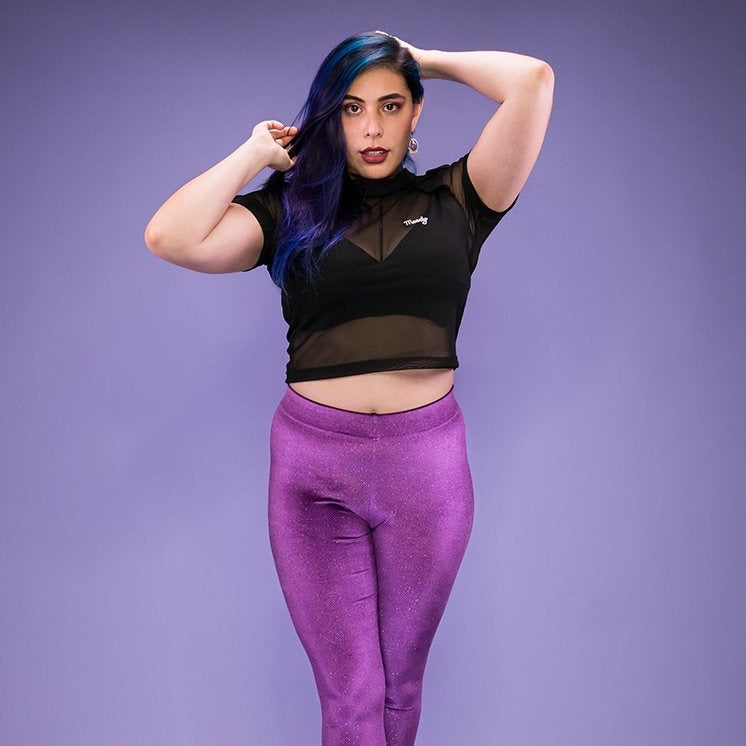 Violet Dream Leggings by Moody Me