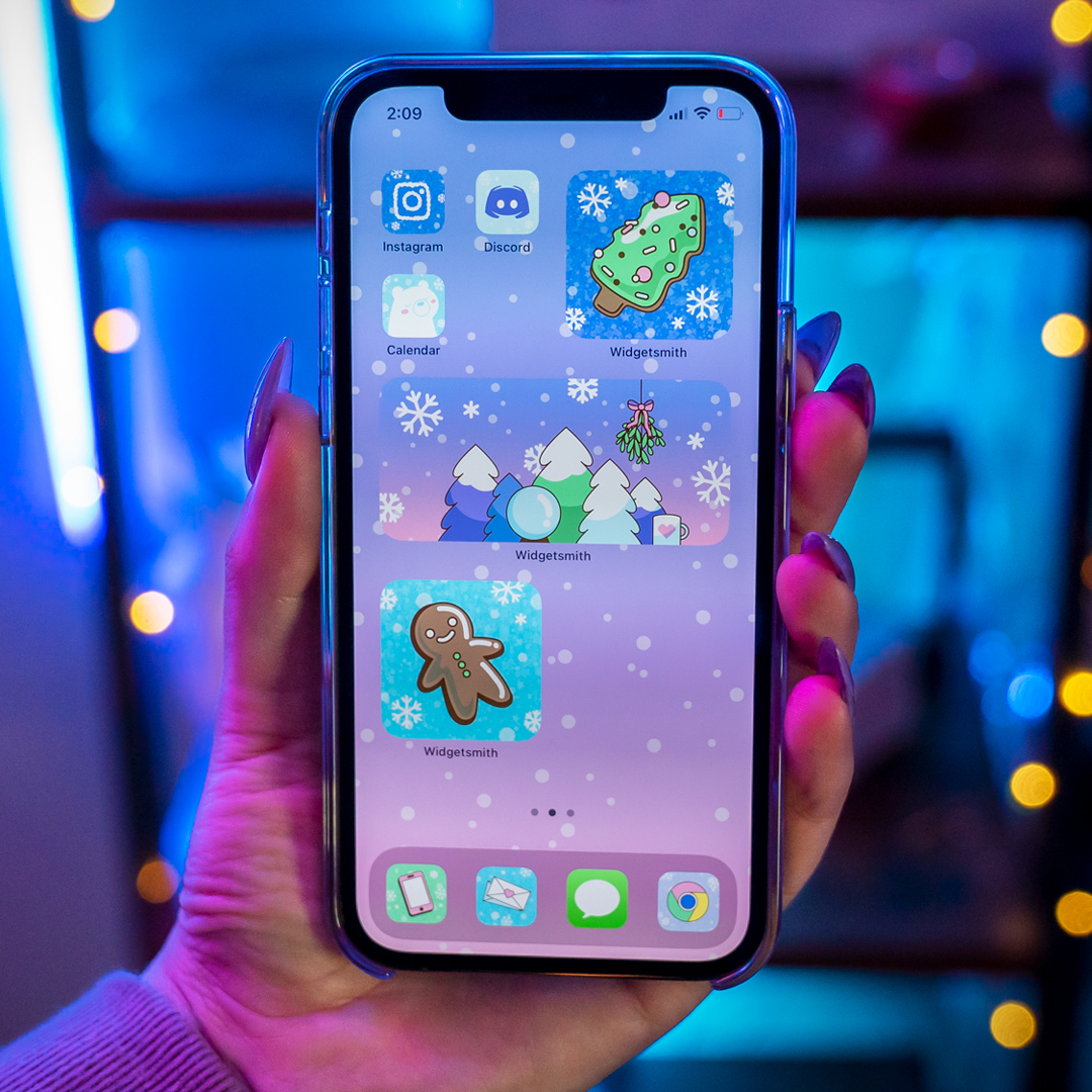 Kawaii Aesthetic iPhone Icon Set With Widgets and Wallpapers 