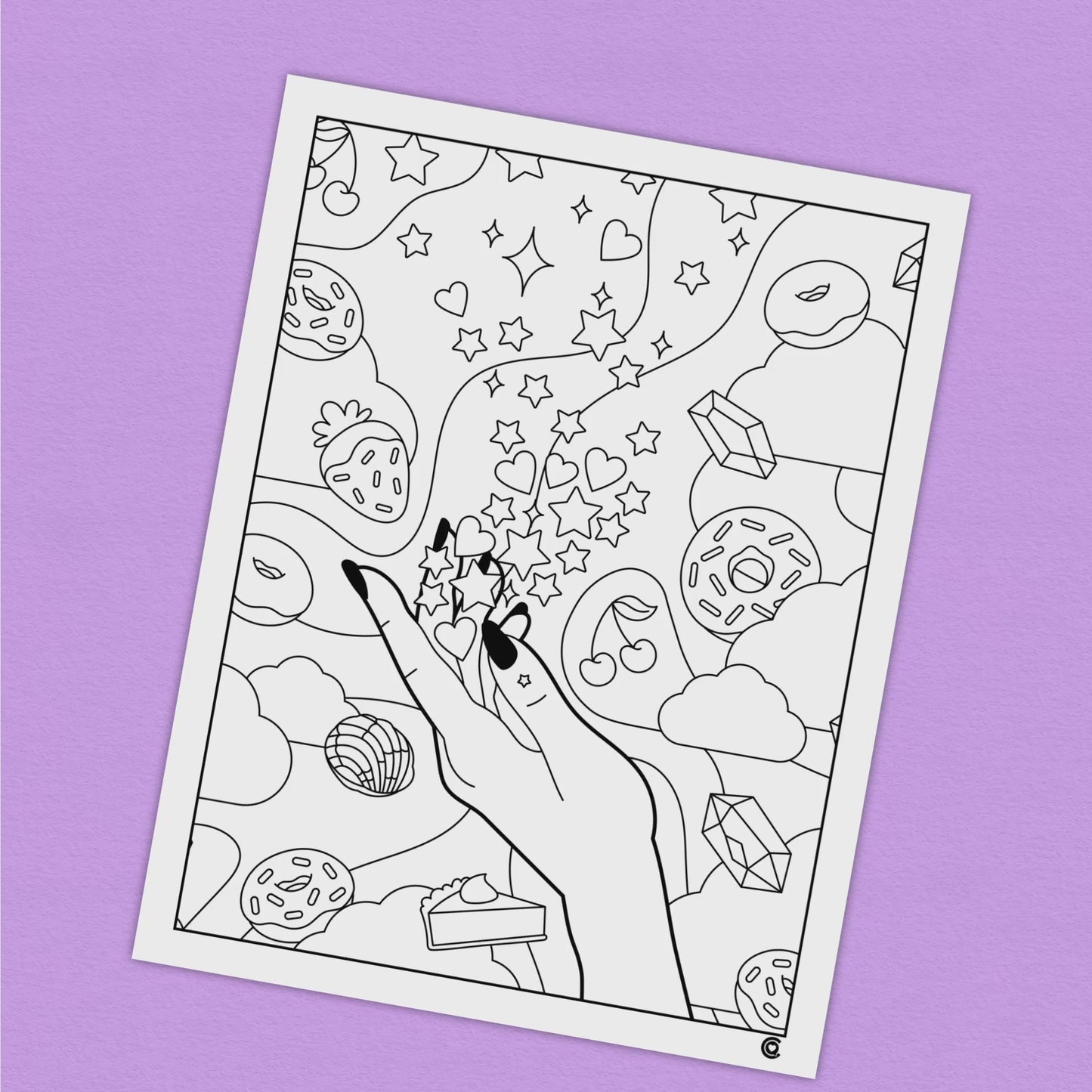 Enchanting Escapes - Magical Coloring Pages (Digital Download)