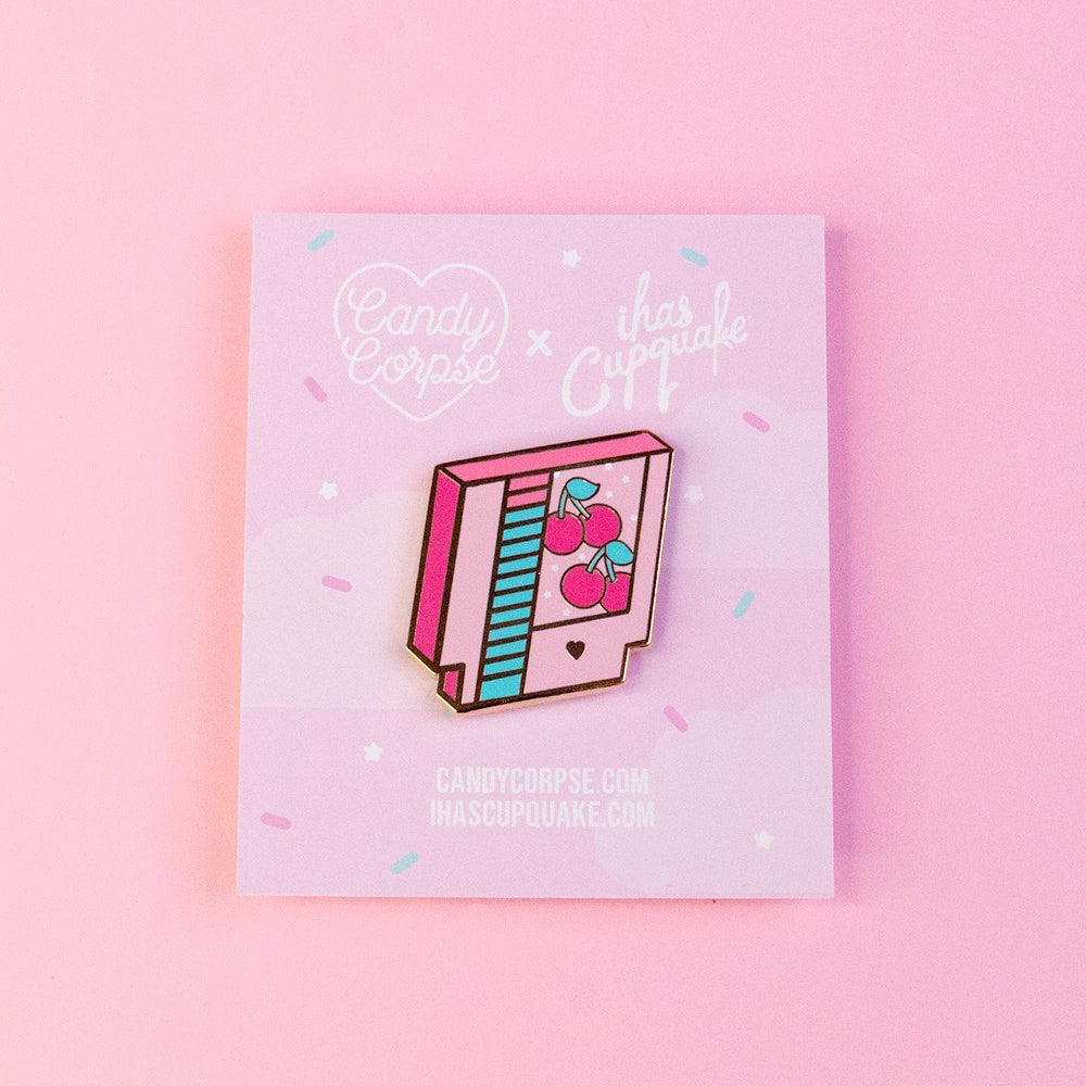 
                  
                    Cherry Cartridge Pin (iHasCupquake x Candy Corpse)
                  
                