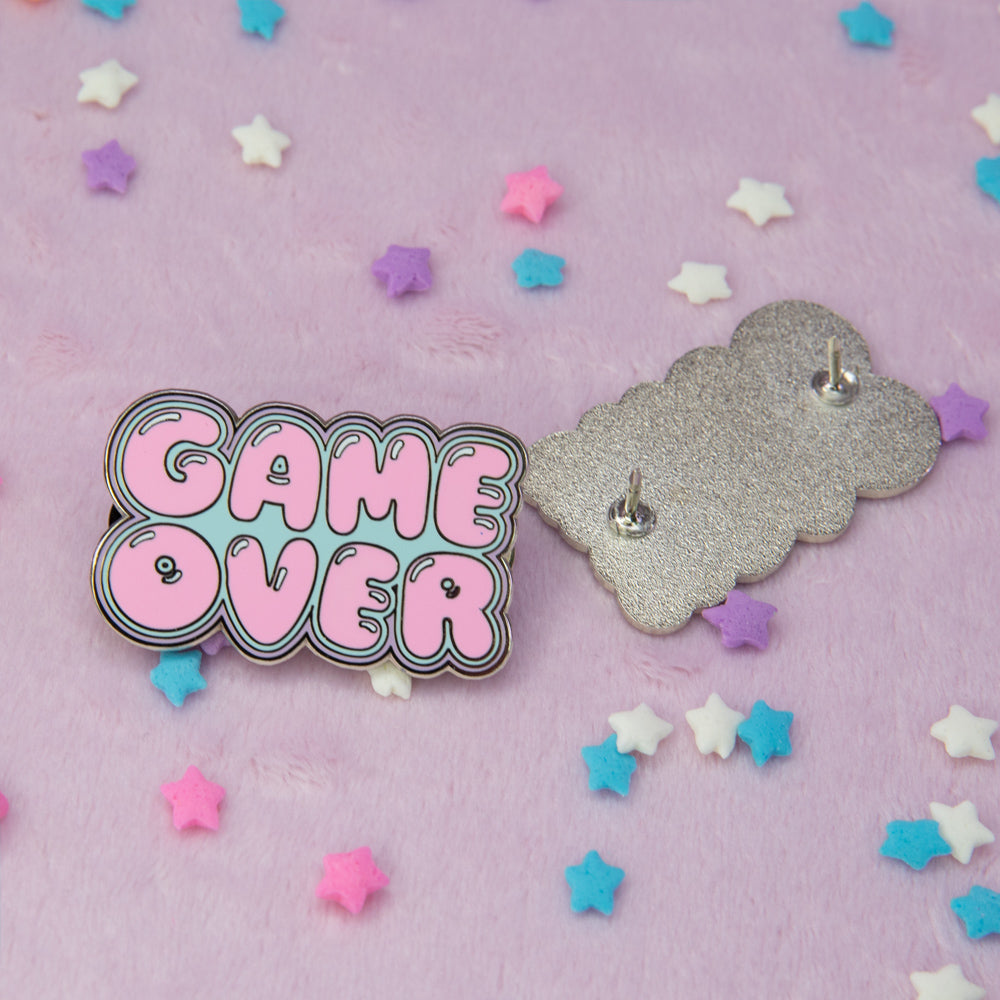 Pastel Game Over Pin