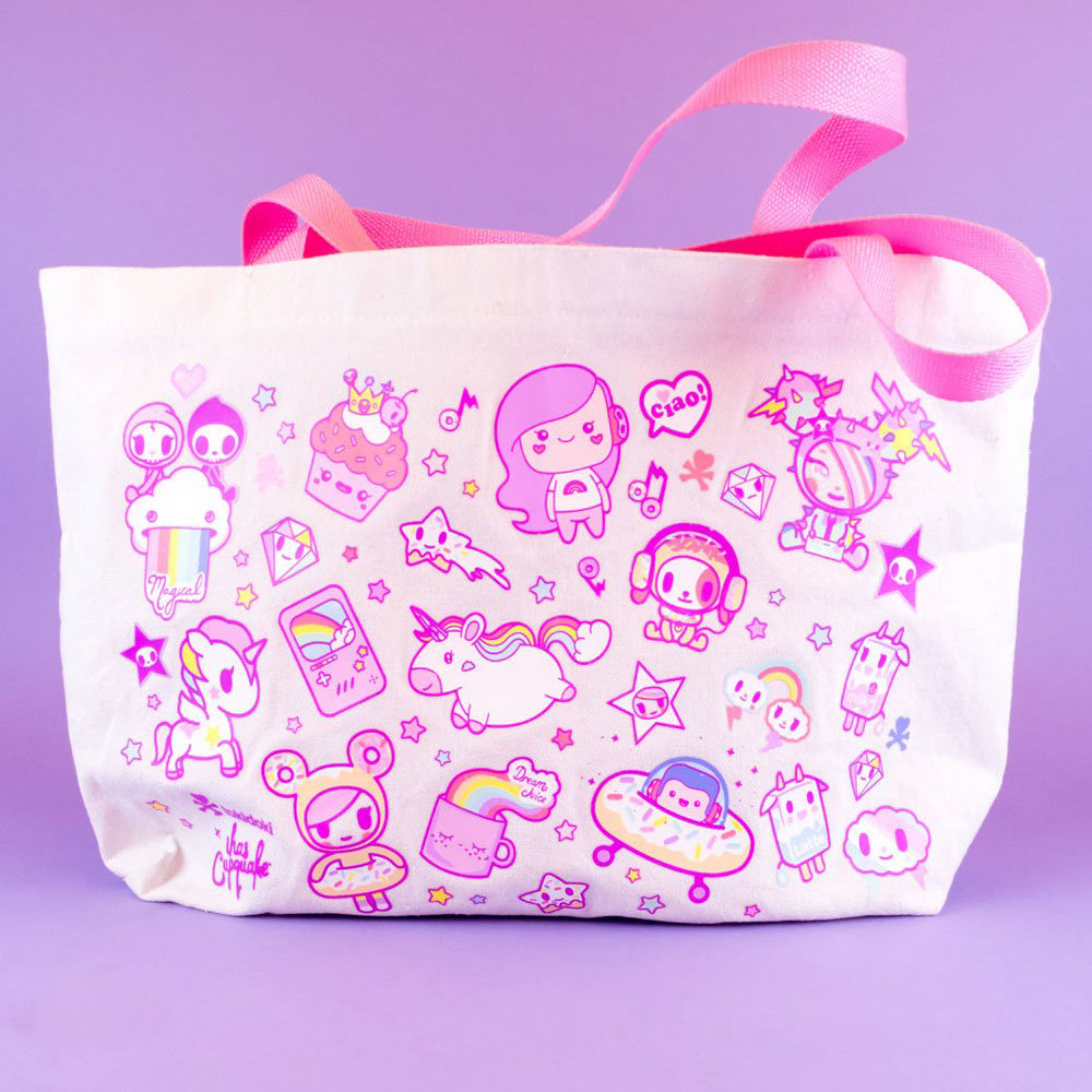 tokidoki x iHasCupquake Tote Bag