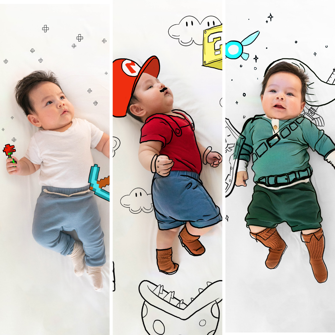 Turning My Baby Into Video Game Characters! – iHasCupquake