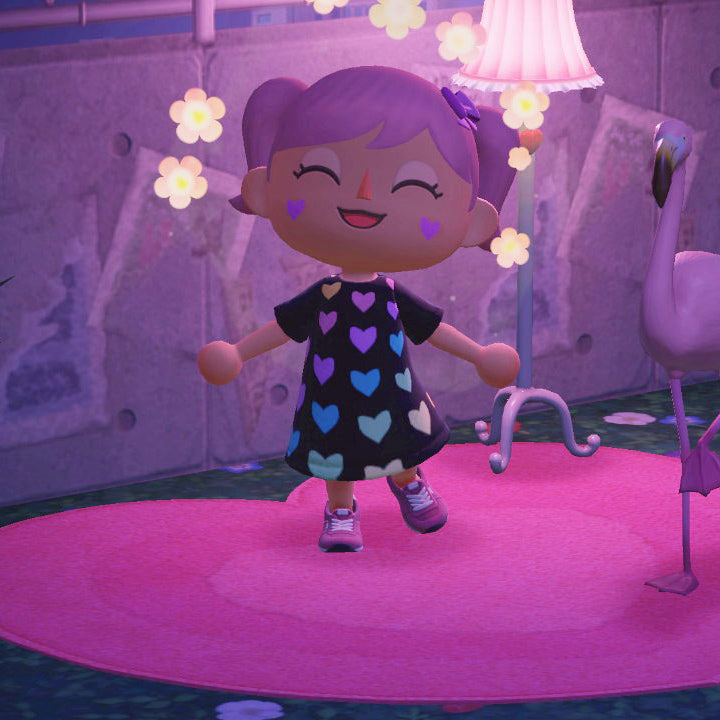 Animal Crossing - Clothing Designs: Digital Love Dress