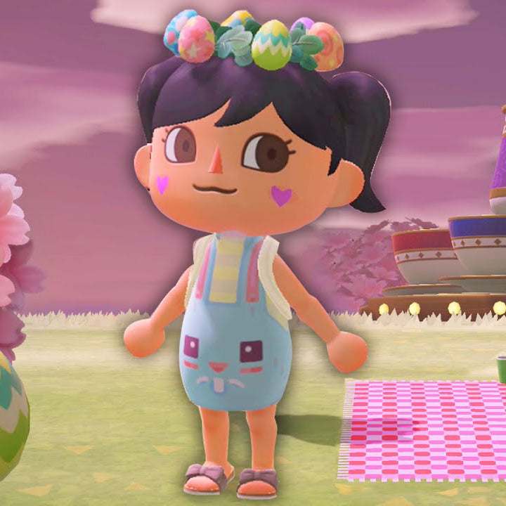 Decorating My Island For Bunny Day in Animal Crossing