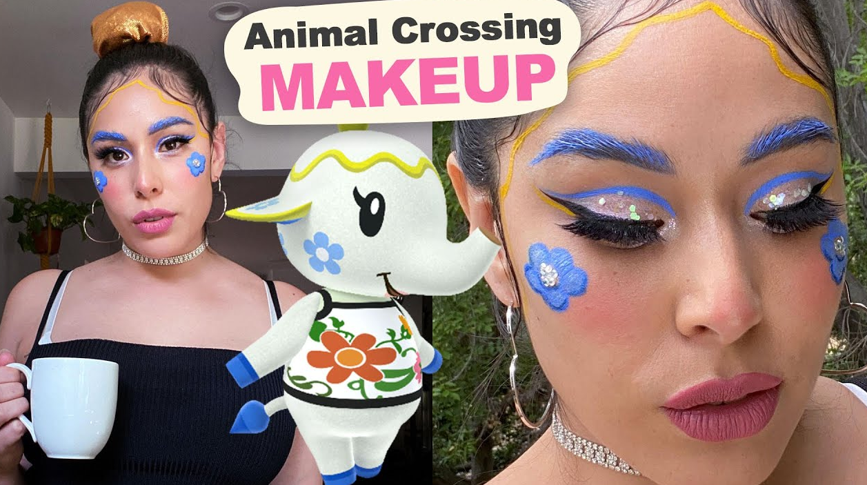 Animal Crossing inspired MAKEUP - GRWM w/ Chrissa Sparkles