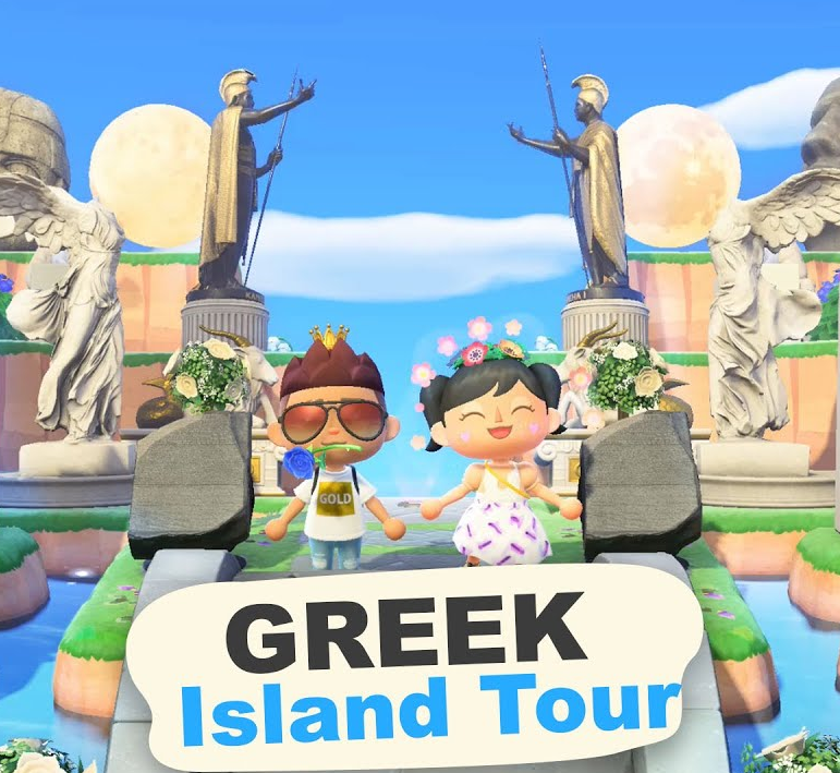 GREEK 5 Star Island Tour (900 Hours) in Animal Crossing New Horizons
