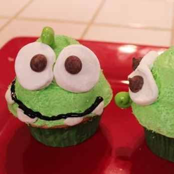 Cut The Rope Cupcakes