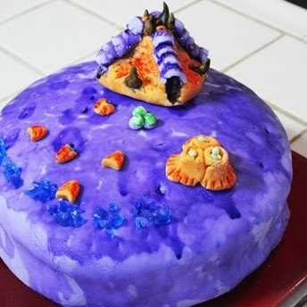 Starcraft II Zerg Cake