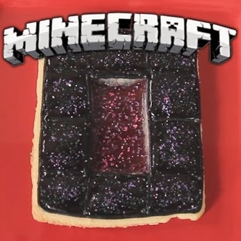 Minecraft Nether Portal Cookies – QUAKE N BAKE