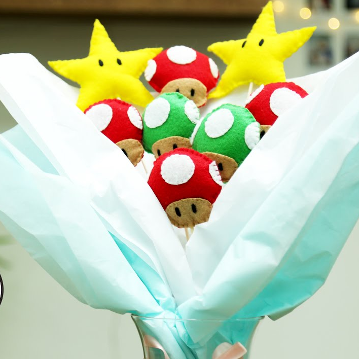 Super Mario Plush Bouquet – DiyGG