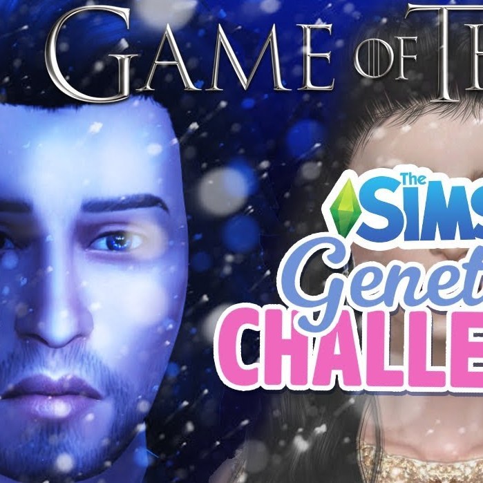 Khaleesi & Jon Snow as Sims