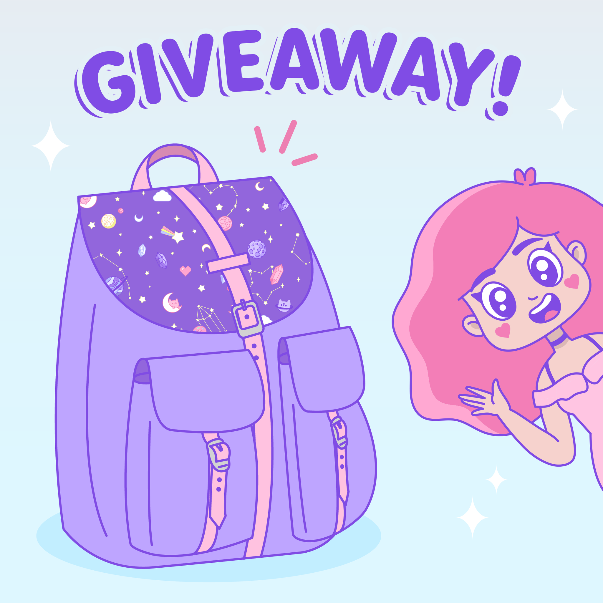 Backpack Giveaway Backpack Giveaway! – iHasCupquake