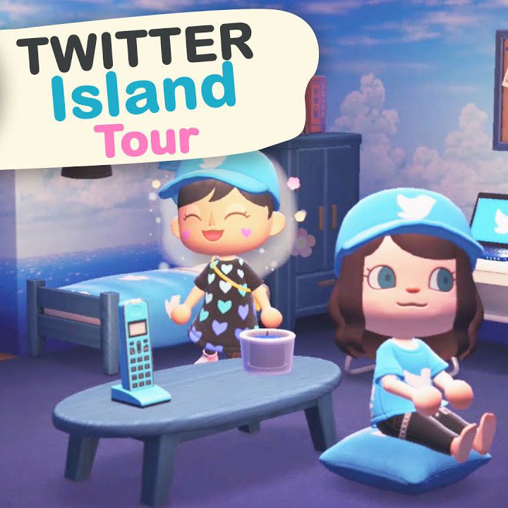 Twitter Gaming Mini Island Tour in Animal Crossing New Horizons