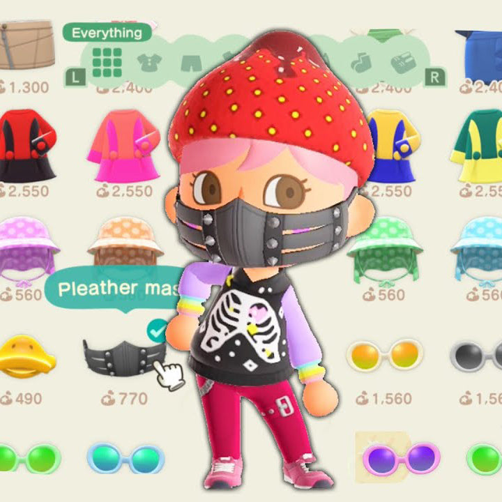 Unlocking ALL of the CUTE clothes in Animal Crossing