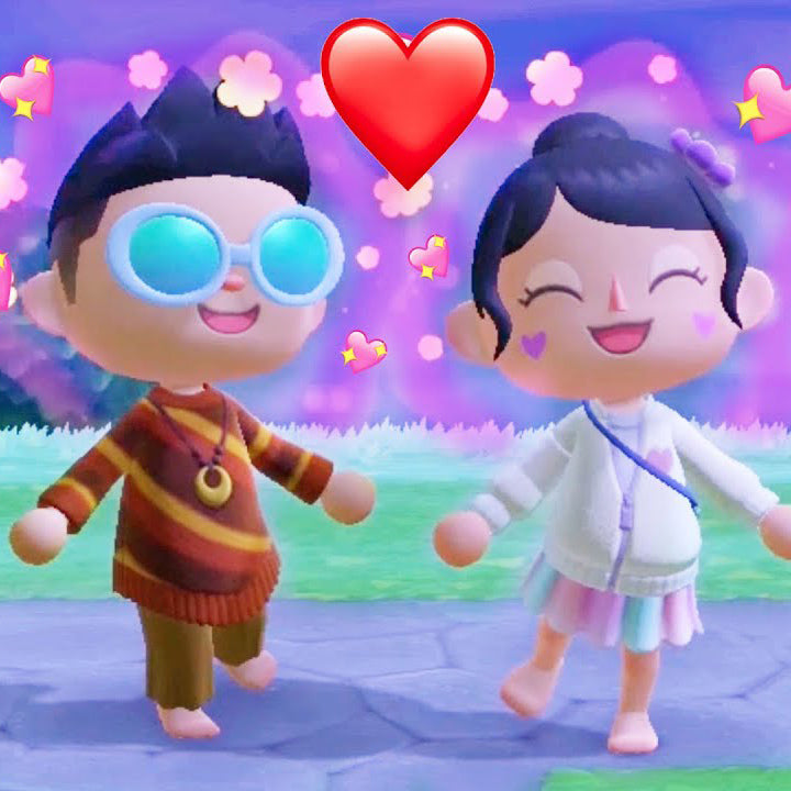 Wife visits Husband's Island in Animal Crossing New Horizons