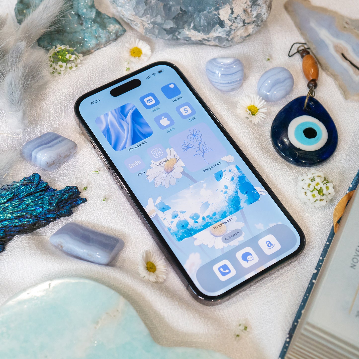 
                  
                    Blue Aesthetic iPhone Icon Set
                  
                