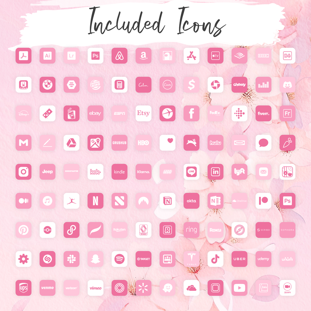 
                  
                    Pink Aesthetic iPhone Icon Set
                  
                