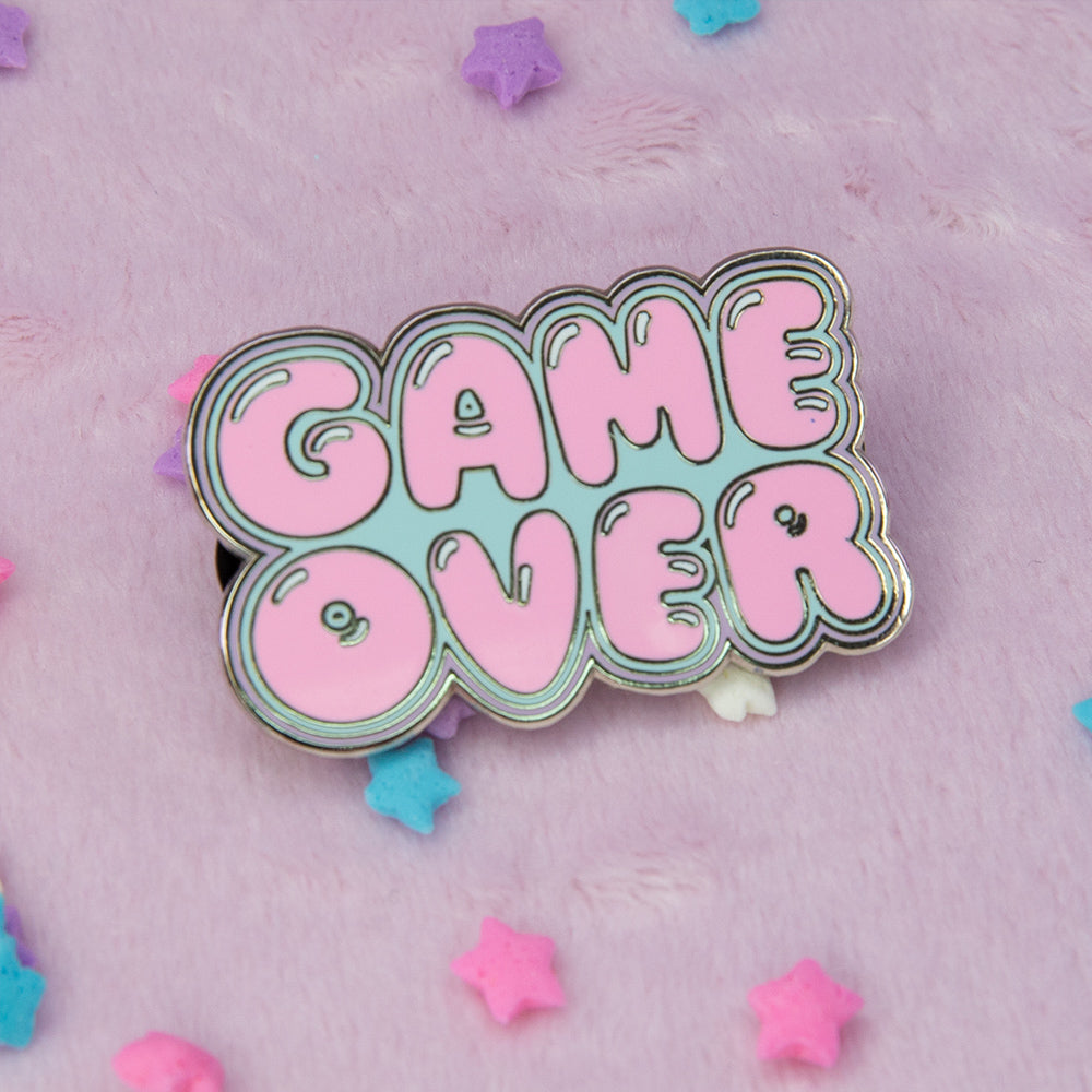 Pastel Game Over Pin