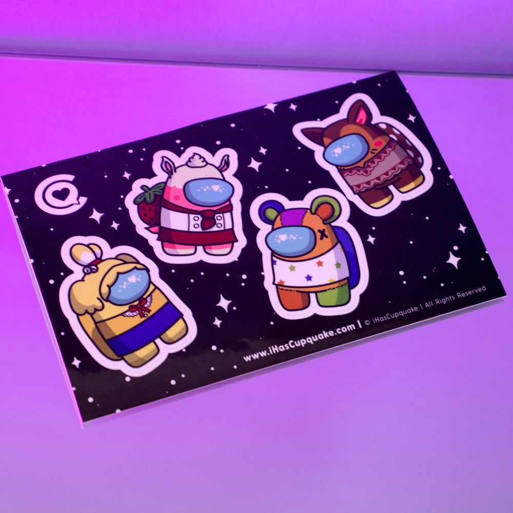 
                  
                    Among Us x Animal Crossing - Sticker Sheet
                  
                