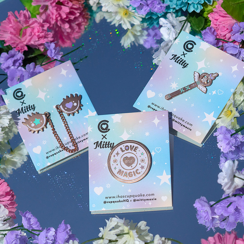 Pin Bundle (Cupquake x Mitty)