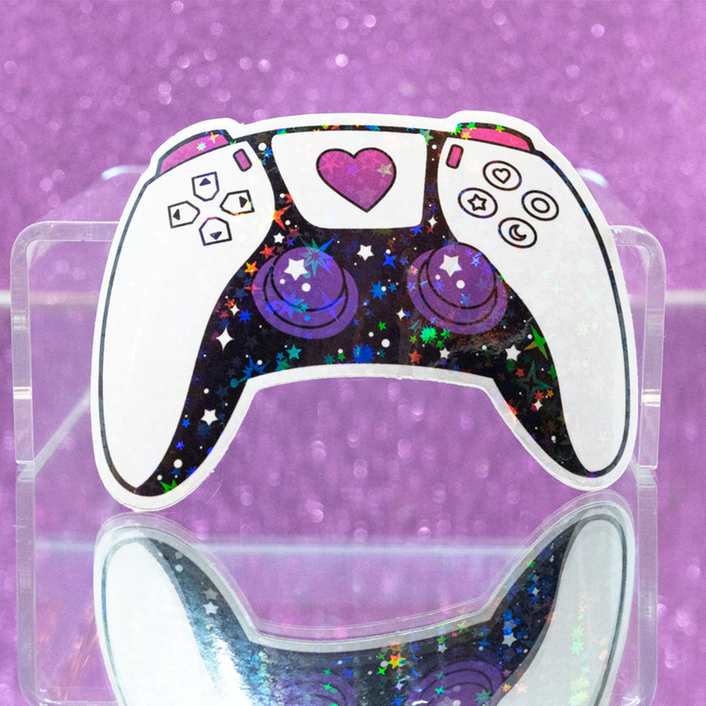 PS5 Glitter Star Sticker