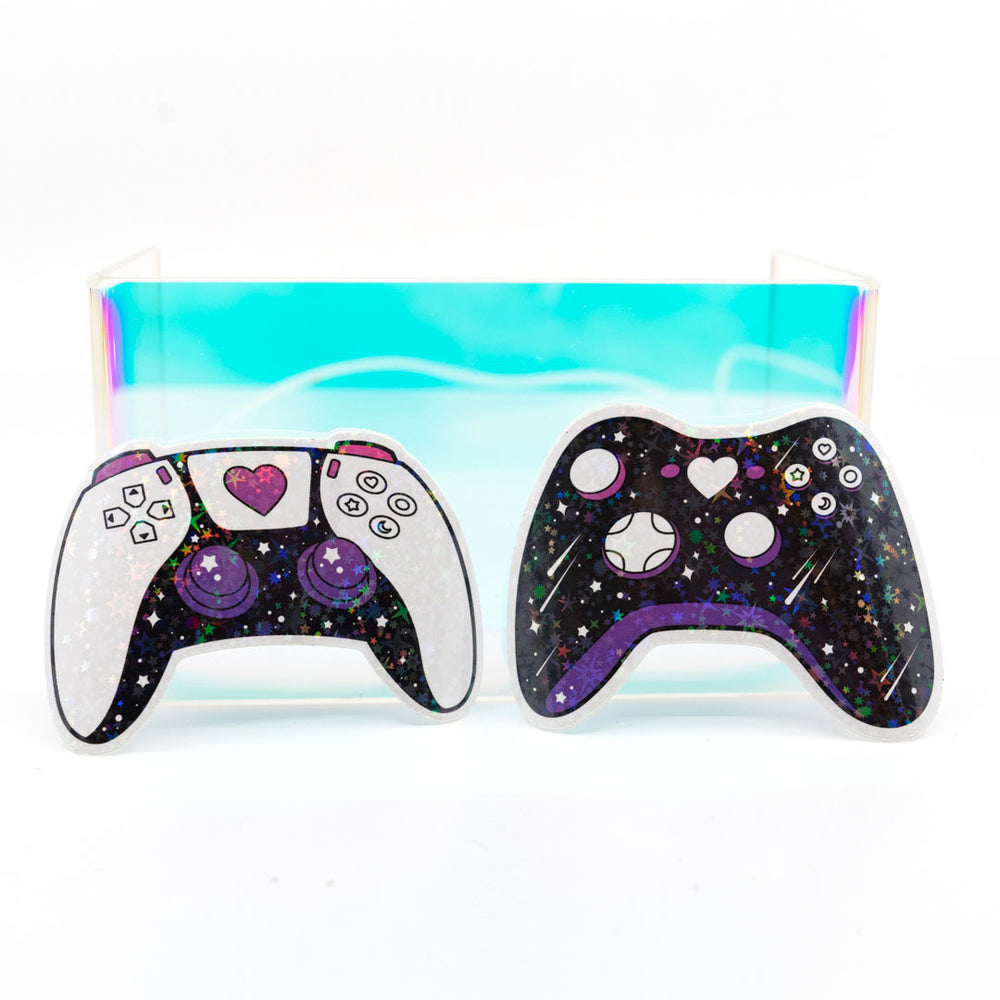 PS5 and Xbox Star Glitter Stickers (Bundle)