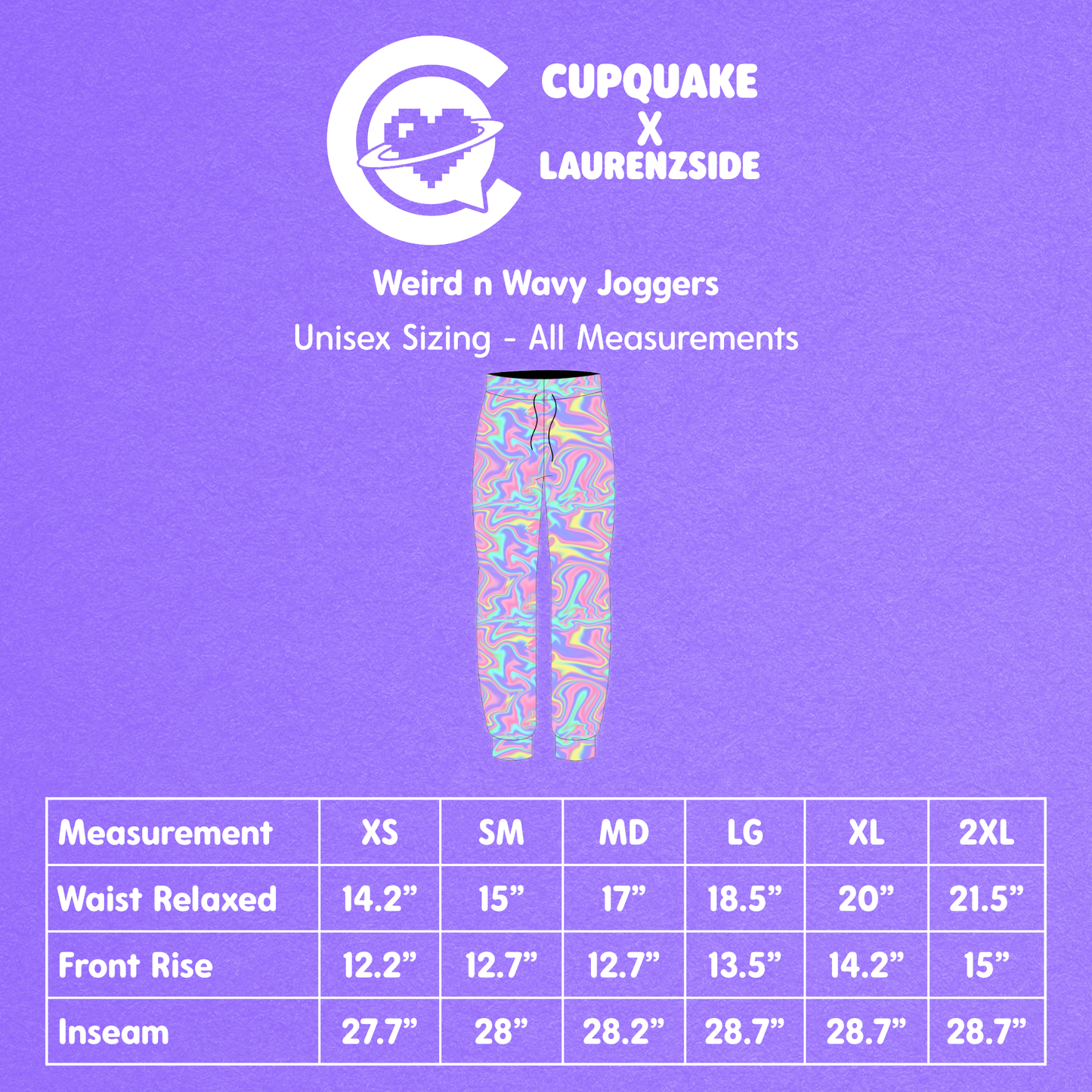 
                  
                    Weird n Wavy Joggers (Cupquake x LaurenZSide)
                  
                