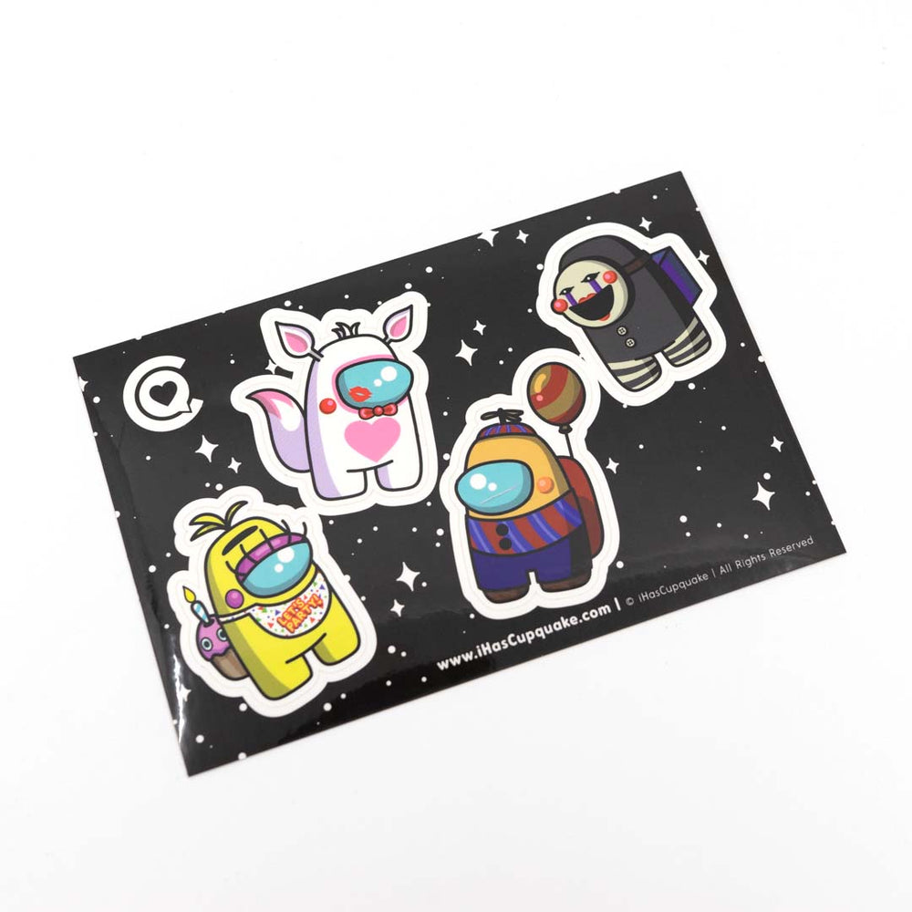 Among Us Sticker Sheet Bundle