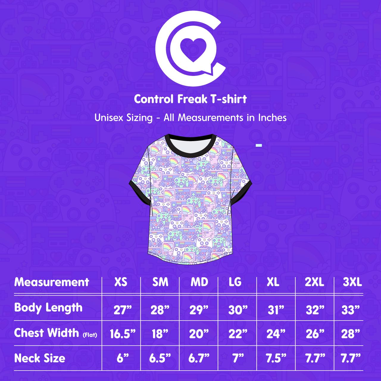 Control Freak - T-shirts - Paranoid Hearts Clothing, Clothing Brand
