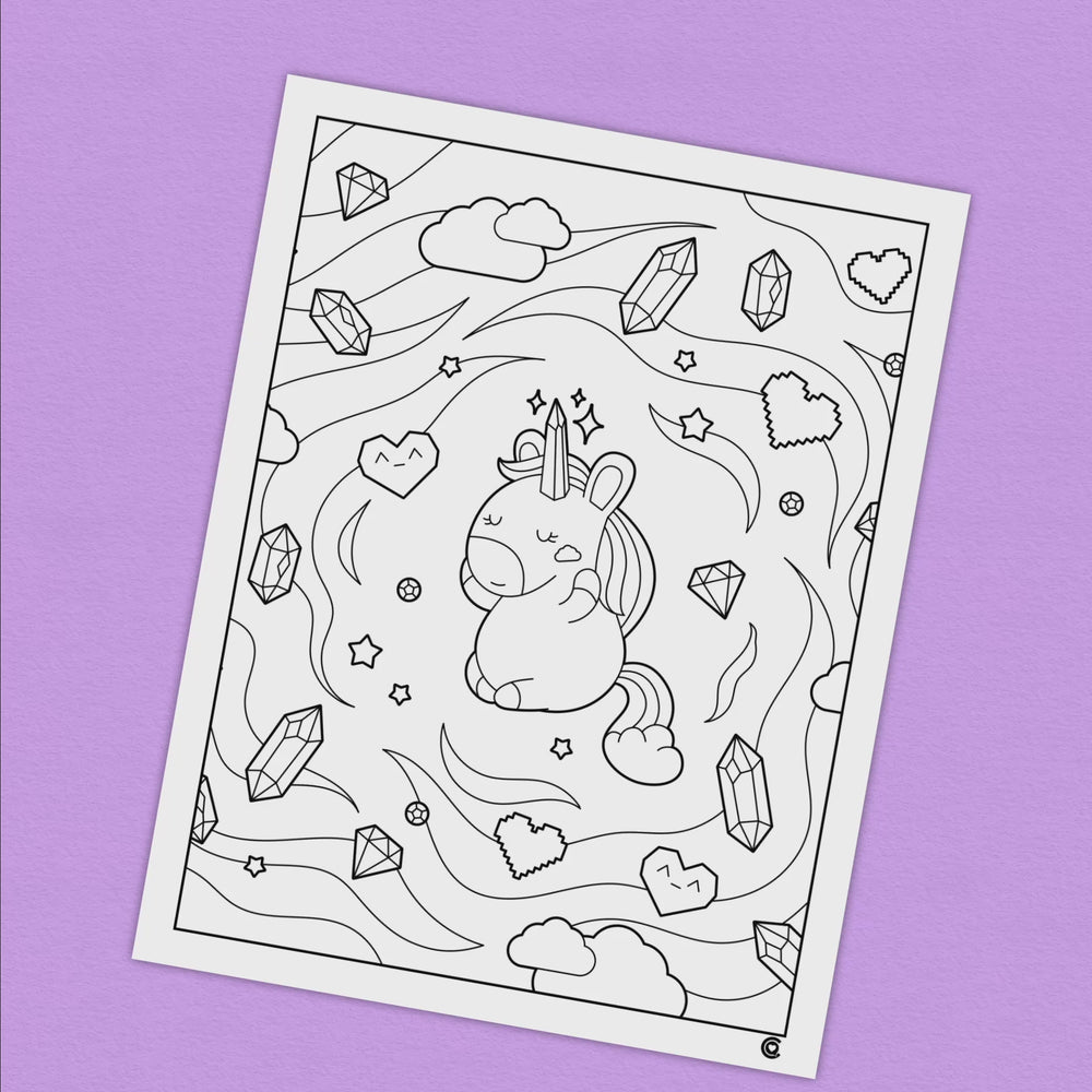 
                  
                    Load and play video in Gallery viewer, Eclectic Explorations - Cute and Whimsical Coloring Pages (Digital Download)
                  
                