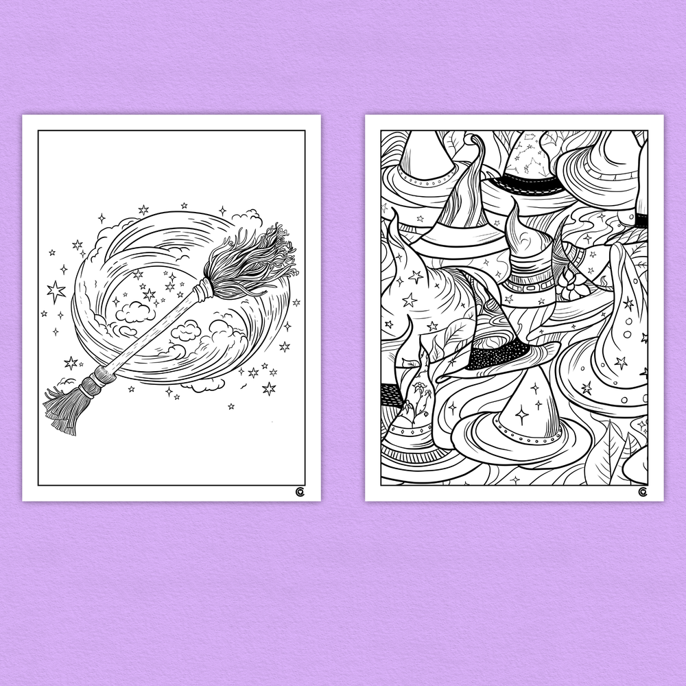 
                  
                    MC Witch Craft SMP Coloring Pages (Digital Download)
                  
                